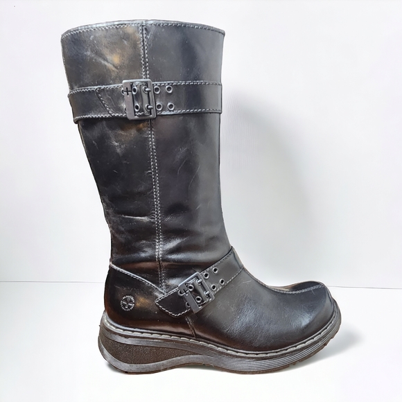 Dr. Martens Shoes - Dr Martens Milly Black Moto Boots